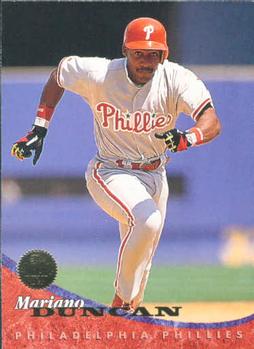 #11 Mariano Duncan - Philadelphia Phillies - 1994 Leaf Baseball