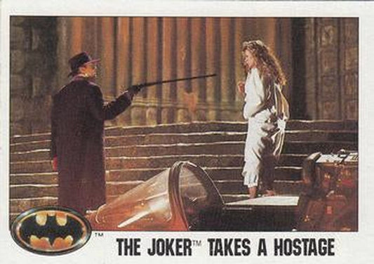 #111 The Joker takes a Hostage - 1989 Topps Batman