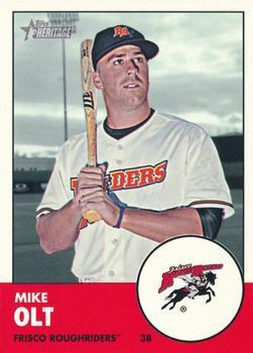 #11a Mike Olt - Frisco Roughriders - 2012 Topps Heritage Minor League Baseball