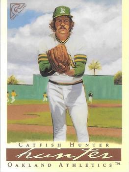 #11b Catfish Hunter - Oakland Athletics - 2003 Topps Gallery Hall of Fame - Artist's Proofs Baseball