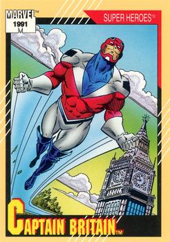 #12 Captain Britain - 1991 Impel Marvel Universe Series II