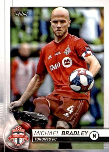 #120 Michael Bradley - Toronto FC - 2020 Topps MLS Soccer