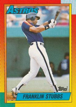 #120T Franklin Stubbs - Houston Astros - 1990 Topps Traded Baseball