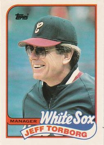 #120T Jeff Torborg - Chicago White Sox - 1989 Topps Traded Baseball