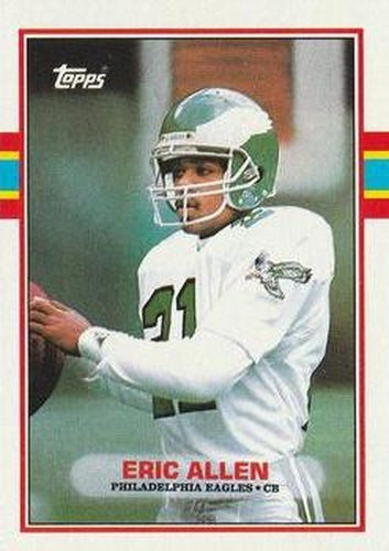 #120 Eric Allen - Philadelphia Eagles - 1989 Topps Football