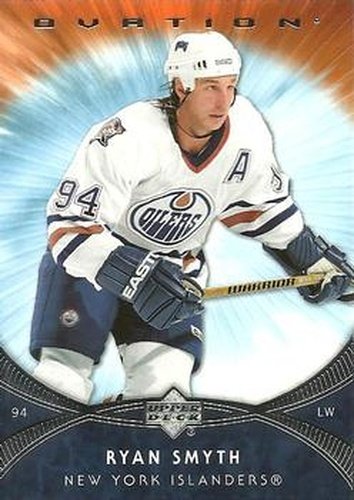 #120 Ryan Smyth - Ryan Smyth - 2007-08 Upper Deck Ovation Hockey
