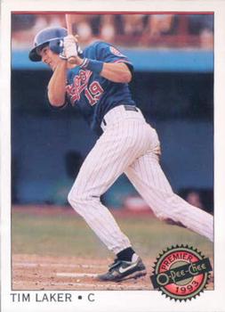 #120 Tim Laker - Montreal Expos - 1993 O-Pee-Chee Premier Baseball