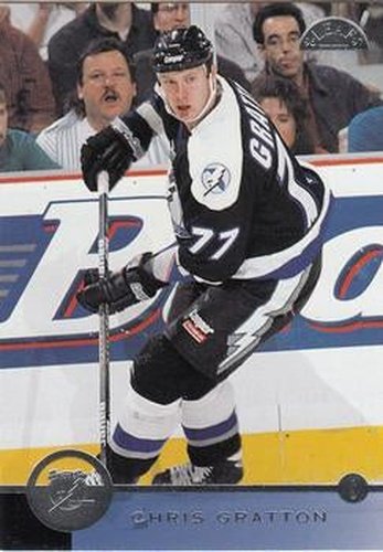 #120 Chris Gratton - Tampa Bay Lightning - 1996-97 Leaf Hockey