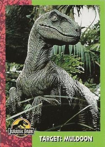 #120 Target: Muldoon - 1993 Topps Jurassic Park
