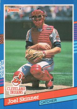 #120 Joel Skinner - Cleveland Indians - 1991 Donruss Baseball