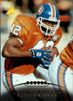 #120 Leonard Russell - St. Louis Rams - 1995 Pinnacle Football