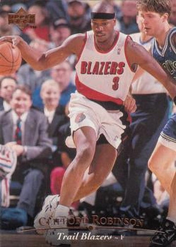 #120 Clifford Robinson - Portland Trail Blazers - 1995-96 Upper Deck Basketball
