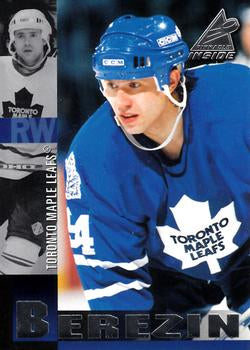 #120 Sergei Berezin - Toronto Maple Leafs - 1997-98 Pinnacle Inside Hockey
