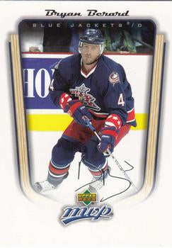 #120 Bryan Berard - Columbus Blue Jackets - 2005-06 Upper Deck MVP Hockey