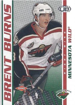 #120 Brent Burns - Minnesota Wild - 2003-04 Pacific Heads Up Hockey