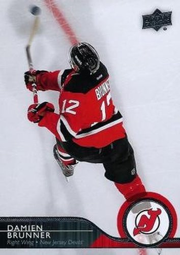 #120 Damien Brunner - New Jersey Devils - 2014-15 Upper Deck Hockey