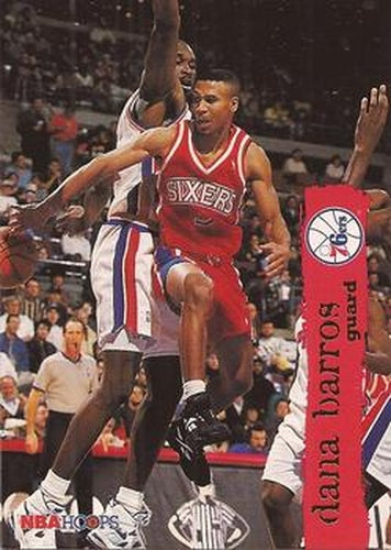 #120 Dana Barros - Philadelphia 76ers - 1995-96 Hoops Basketball