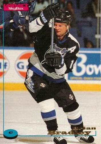 #120 Brian Bradley - Tampa Bay Lightning - 1996-97 SkyBox Impact Hockey