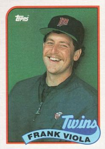 #120 Frank Viola - Minnesota Twins - 1989 Topps Baseball