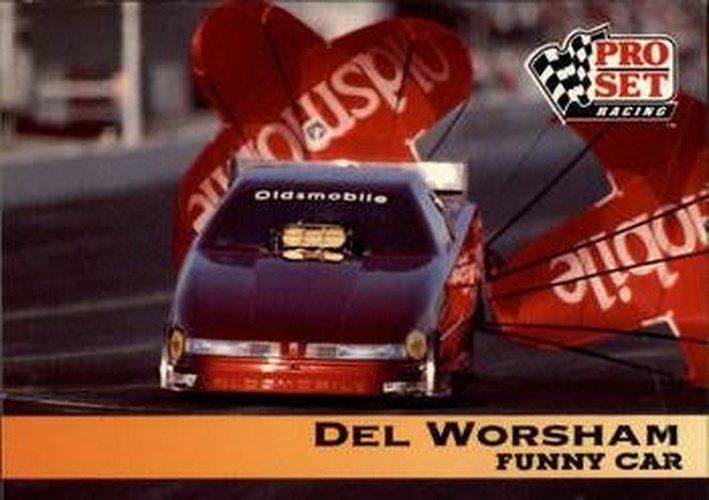 #120 Del Worsham's Car - 1992 Pro Set NHRA Racing