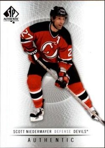 #120 Scott Niedermayer - New Jersey Devils - 2012-13 SP Authentic Hockey
