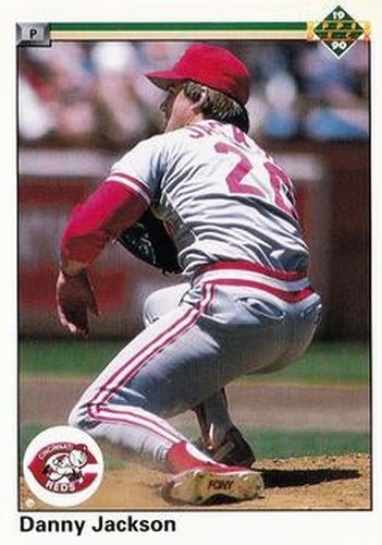 #120 Danny Jackson - Cincinnati Reds - 1990 Upper Deck Baseball