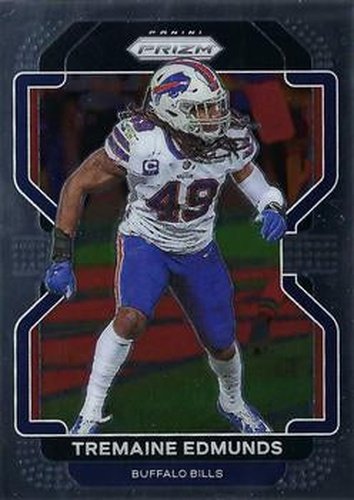 #120 Tremaine Edmunds - Buffalo Bills - 2021 Panini Prizm Football