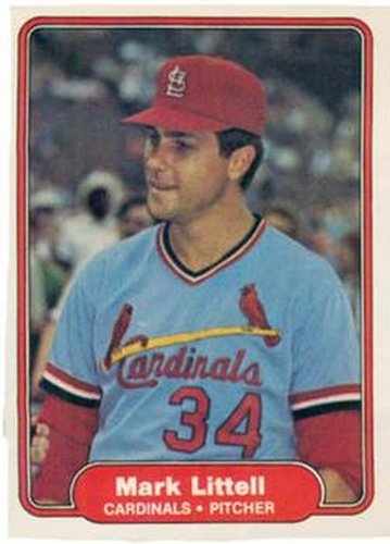 #120 Mark Littell - St. Louis Cardinals - 1982 Fleer Baseball