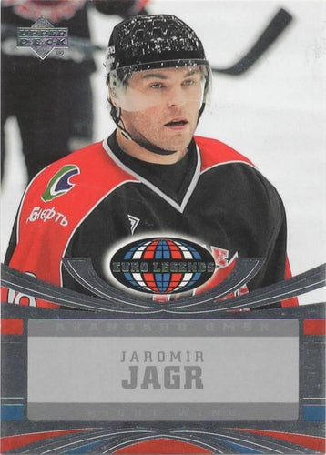#120 Jaromir Jagr - Avangard Omsk - 2004-05 UD All-World Edition Hockey