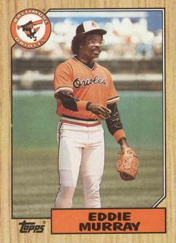 #120 Eddie Murray - Baltimore Orioles - 1987 Topps Baseball