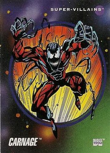 #120 Carnage - 1992 Impel Marvel Universe