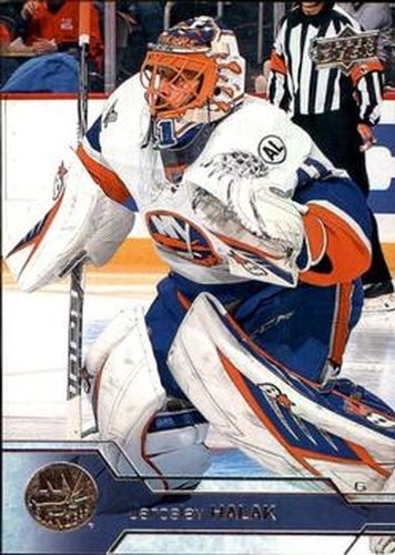 #120 Jaroslav Halak - New York Islanders - 2016-17 Upper Deck Hockey
