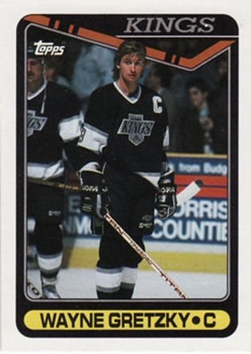#120 Wayne Gretzky - Los Angeles Kings - 1990-91 Topps Hockey