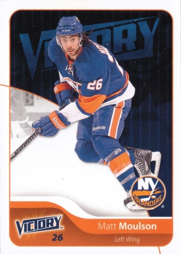 #120 Matt Moulson - New York Islanders - 2011-12 Upper Deck Victory Hockey