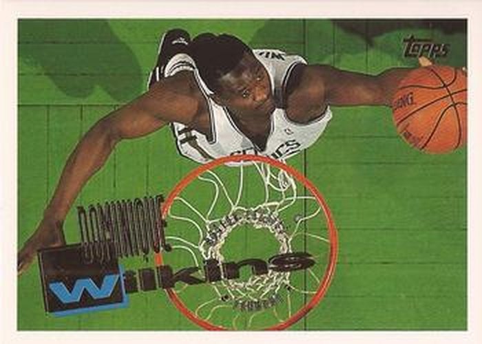 #120 Dominique Wilkins - Boston Celtics - 1995-96 Topps Basketball