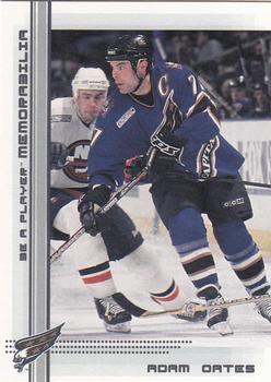 #120 Adam Oates - Washington Capitals - 2000-01 Be a Player Memorabilia Hockey