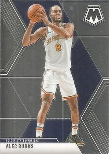 #120 Alec Burks - Golden State Warriors - 2019-20 Panini Mosaic Basketball