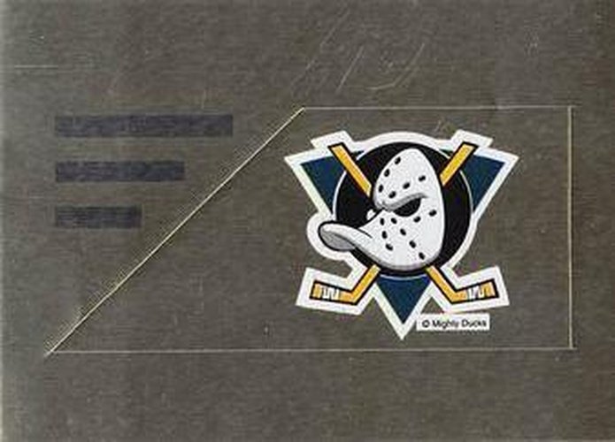 #120 Anaheim Mighty Ducks - Anaheim Mighty Ducks - 1994-95 Panini Hockey Stickers