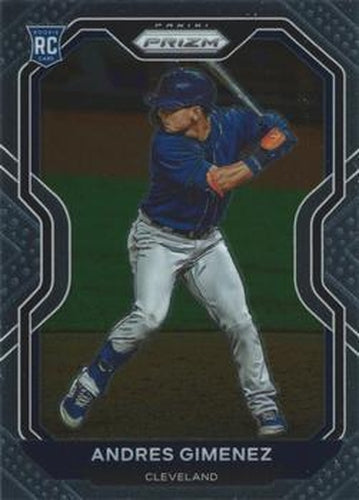 #120 Andres Gimenez - Cleveland Indians - 2021 Panini Prizm Baseball