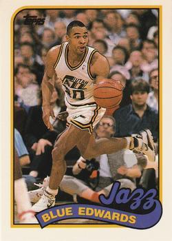 #120 Blue Edwards - Utah Jazz - 1992-93 Topps Archives Basketball