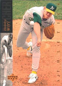 #120 Bobby Witt - Oakland Athletics - 1994 Upper Deck Baseball