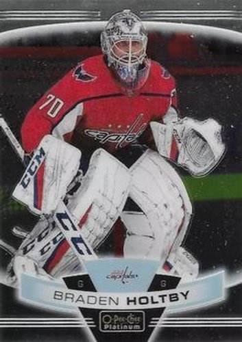 #120 Braden Holtby - Washington Capitals - 2019-20 O-Pee-Chee Platinum Hockey