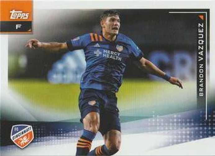 #120 Brandon Vazquez - FC Cincinnati - 2021 Topps MLS Soccer
