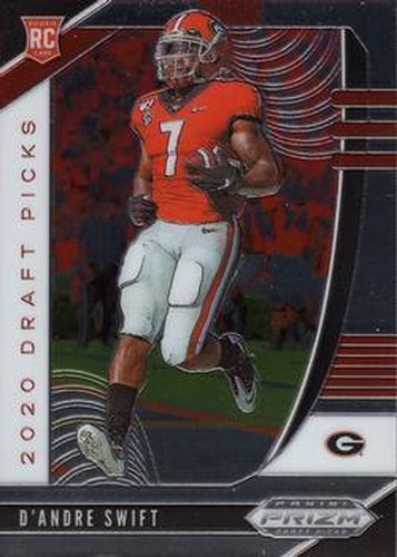 #120 D'Andre Swift- Georgia Bulldogs - 2020 Panini Prizm Draft Picks Football