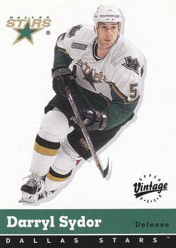 #120 Darryl Sydor - Dallas Stars - 2000-01 Upper Deck Vintage Hockey