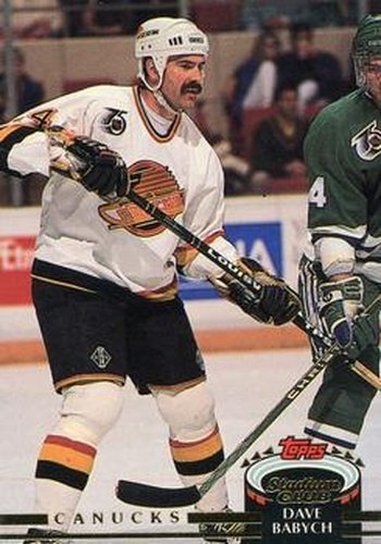 #120 Dave Babych - Vancouver Canucks - 1992-93 Stadium Club Hockey