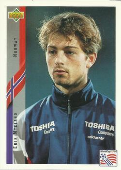 #120 Erik Mykland - Norway - 1994 Upper Deck World Cup Contenders English/Spanish Soccer