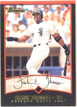 #120 Frank Thomas - Chicago White Sox - 2001 Bowman Baseball
