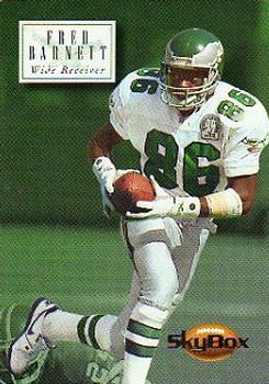 #120 Fred Barnett - Philadelphia Eagles - 1994 SkyBox Premium Football