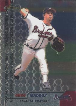 #120 Greg Maddux - Atlanta Braves - 1999 Finest Baseball